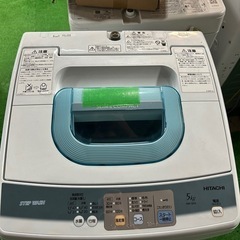 ご来店時、ガン×2お値引き‼️HITACHI(日立) 2011年製 5.0kg 洗濯  