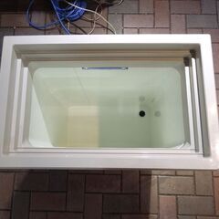 SANDEN 有効内容積42L 冷凍ショーケース PF-G057XE 2017年製 ガラス蓋仕様 冷凍ストッカー コンパクトフリーザー サンデン 札幌市 新道東店