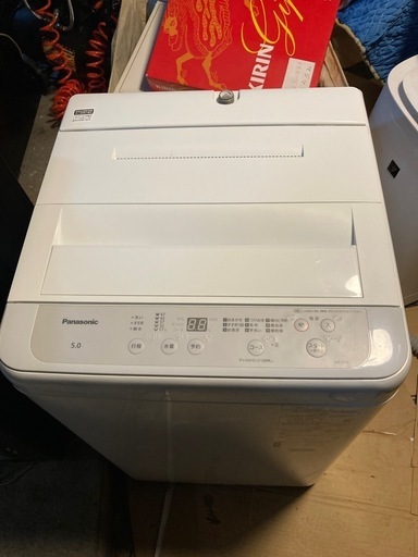 洗濯機　Panasonic 5kg 2022年式　　NA-F5B1 動作確認済み
