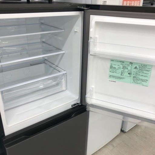 AQUA2ドア冷蔵庫2022年製126L【トレファク堺福田店】