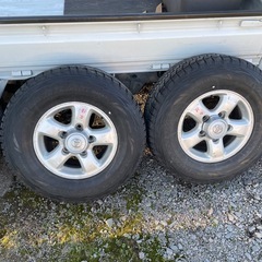 ランクル100初期の純正ホイール