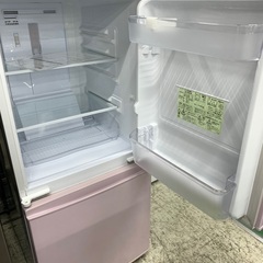 安心の６ヶ月保証付き！！　SHARP　2ドア冷蔵庫　sj-14e3-kp