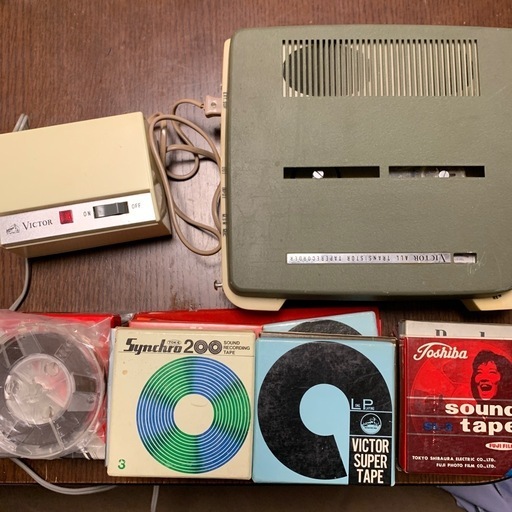 昭和レトロ　ビクター　Victor テープレコーダー