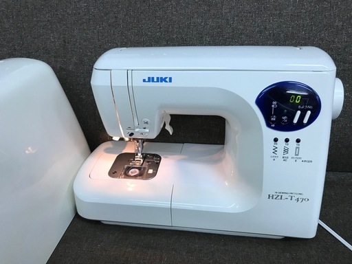 自動糸切り★厚地★JUKI  CPミシンHZL-T470★整備品