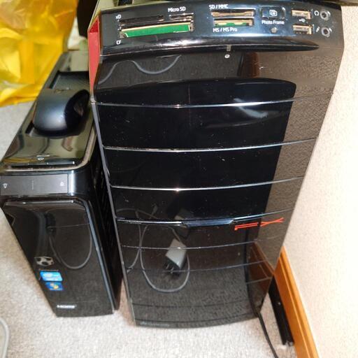 2台i5 i7デスクトップパソコン