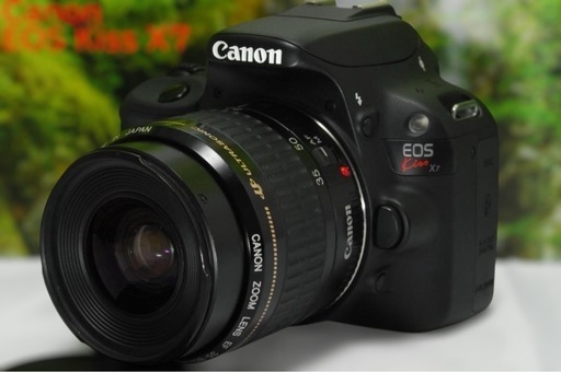 Canon EOS Kiss X7 標準レンズセット 美品 高画質 軽量
