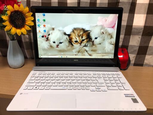 Ａ品美麗美品・超高速i7第5・爆速新品SSD256GB！Webｶﾒﾗ内蔵・Win11・NEC/Office2021付/15.6ｲﾝﾁ/メモリ8GB/無線/BD-RE・DVD・CD再生ｿﾌﾄ付　No.2410019