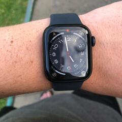 apple watch series8 41mm GPSモデル アルミケース 黒 別売