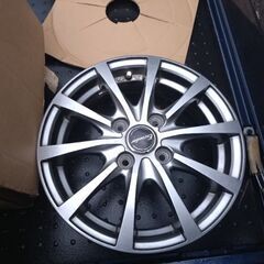 2024年製ブリヂストンVRX2 155/65R14新品に中古アルミホイール組