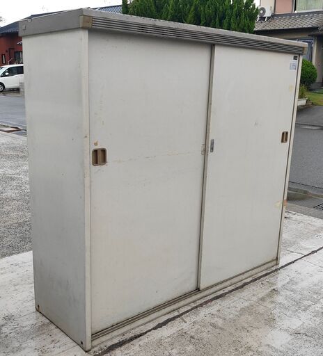くまねず《姫路》イナバ物置☆収納物置☆道具入れw1770mmx600mmx1620mm