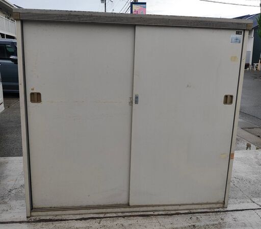 くまねず《姫路》イナバ物置☆収納物置☆道具入れw1770mmx600mmx1620mm
