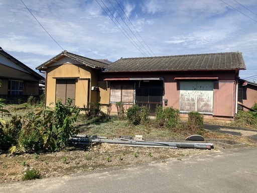 鴨島町　建物付き土地