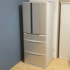 高圧洗浄済み ! ! ◇パナソニック ノンフロン冷凍冷蔵庫 474L 2015年製 エコナビ 自動製氷 NR-FVM470S 高圧洗浄済み ! ! ◇パナソニック ノンフロン冷凍冷蔵庫 474L