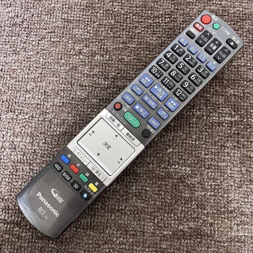 ①Panasonic ブルーレイレコーダー用リモコン N2QBYB000013 パナソニック BD 純正リモコン