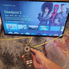 JVC 32v型 Google TV 新品, 動作確認済み