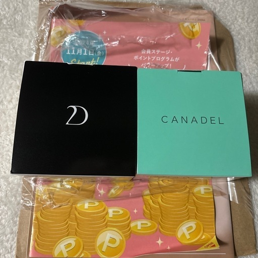 DUOクレンジングバーム\u0026カナデル　プレミアバリアフィックス