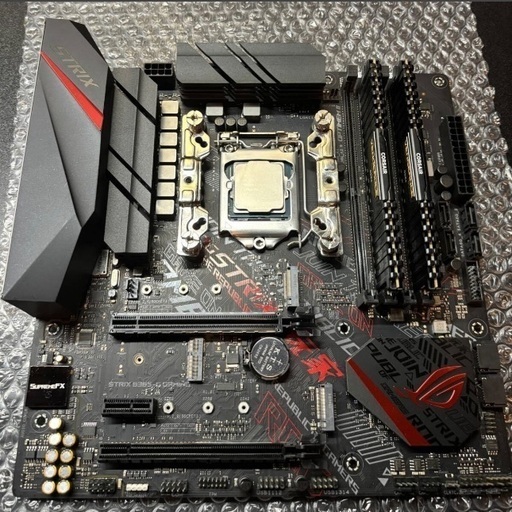 【中古】CPU Intel Core i5-9400F/マザーボード/メモリ /CPUクーラーセット