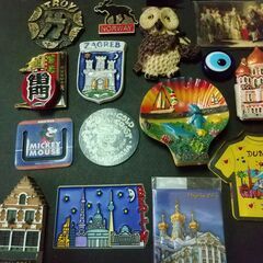 世界のマグネット　49個　タイマー・温度計・クリップ・栓抜きあり