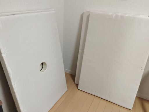 ①ロックウールボード 4枚 975*655*50mm, 32kg/m3 防音