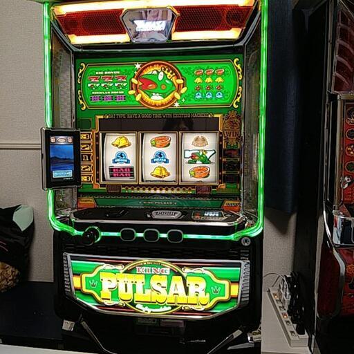 パチスロ実機 山佐 Lキングパルサー スマスロ 超美品 直接引取り限定