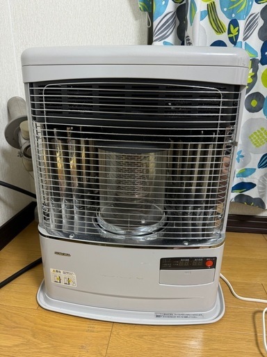 25日まで！FF式ストーブ、50L灯油タンクセット