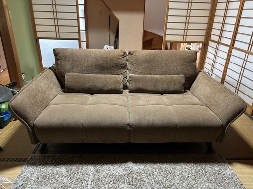 関家具 3人掛けソファ