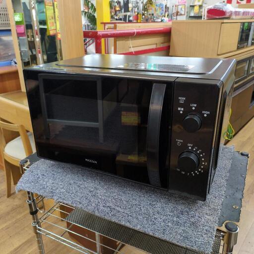 J081 ★Hzフリー★MAXZEN★フラット電子レンジ★JM17MD01BK-F★2023年製