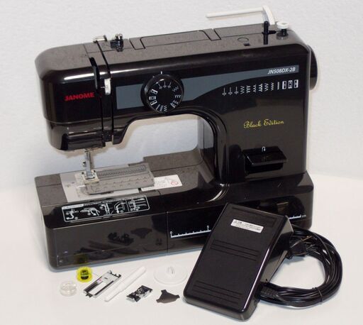 フットコントローラー付き ジャノメミシン JN508DX-2B