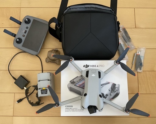 DJI Mini 4 Pro Fly Moreコンボ Plus + DJI RC 2 + 360°プロペラガード
