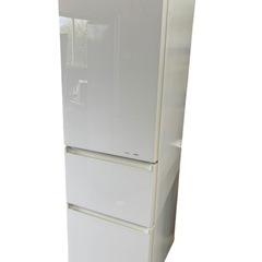 NO.1874 【2018年製】 Panasonic ノンフロン冷凍冷蔵庫 NR-C37HGM-W形 365L キッチン家電 家電 中古