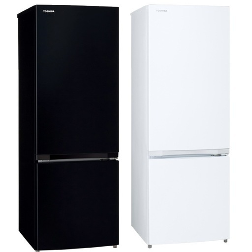 2023年製!! TOSHIBA 2ドア冷蔵庫 右開き 170L GR-U17BS 家電 キッチン家電 冷蔵庫 1〜2人暮らし用