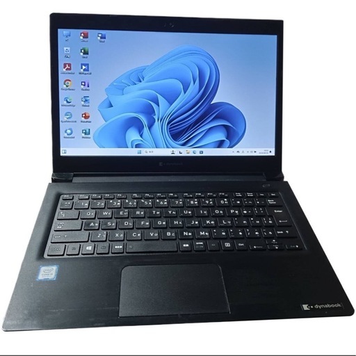 TOSHIBAS73/DP i5-8250U 1.6GHz x8+8GB+SSD256GB 13.3インチワイドノートPC】Win11+Office2021