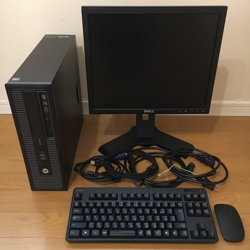 デスクトップPCセット core i5メモリ16GB SSD256GB