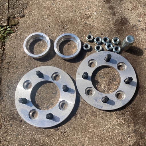 協栄産業　未使用ワイドトレッドスペーサー 10mm 4穴×PCD100