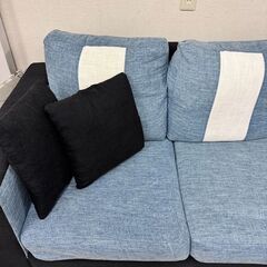 20187 3人掛け カウチソファ ◇大阪市内・東大阪市他 6,000円以上ご
