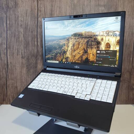 【限定10台！】1か月保証 Corei5 快適SSD 富士通 ノートPC Office テンキー付き ⑥ 全国発送対応 キャッシュレス決済対応