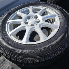 早い者勝ち　ﾀﾞﾝﾛｯﾌﾟｳｨﾝﾀｰﾏｯｸｽ02  バリ溝　195/65/15　21年製造