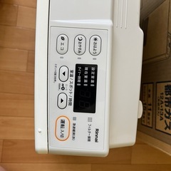 【美品】  Rinnai リンナイ ガスファンヒーター SRC-365E 都市ガス ホース付