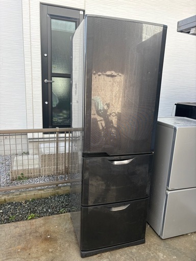 三菱370L冷蔵庫