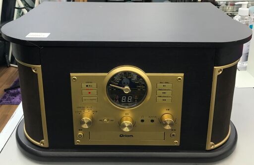 動作チェックOK！　ヤマゼン　Qriom　マルチレコードプレイヤー　MRP-M100CR　2017