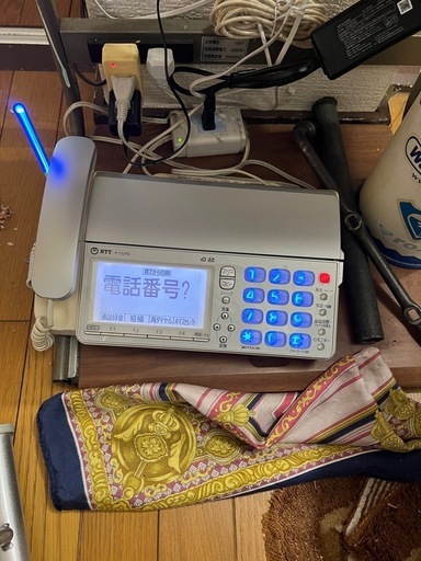 ＦＡＸ付き留守番電話機  子機2台あります