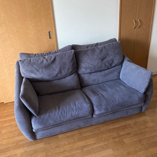 ニトリ　Nポケット　ハイバック　グレー