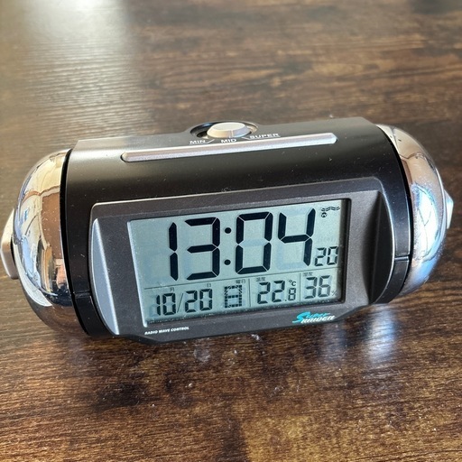 セイコー スーパーライデン RAIDEN 黒 メタリック NR438K