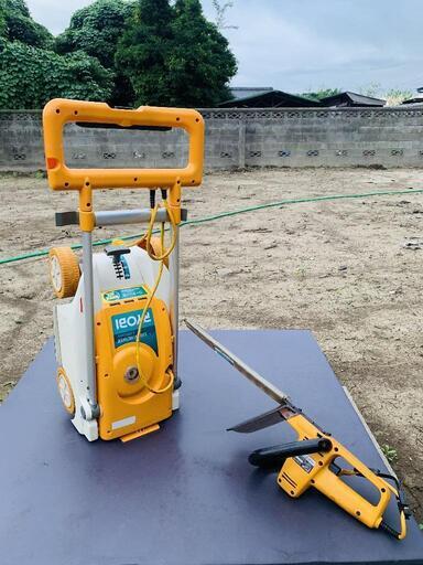 RYOBI リョービ 芝刈り機 100V  LMR-2300C▲RYOBI リョービ ヘッジトリマ ヘッジトリマー HT-3000 中古品