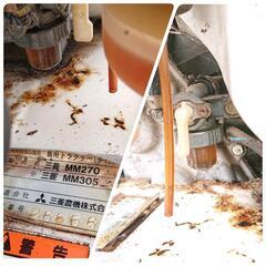 三菱・歩行式？耕運機　MM305