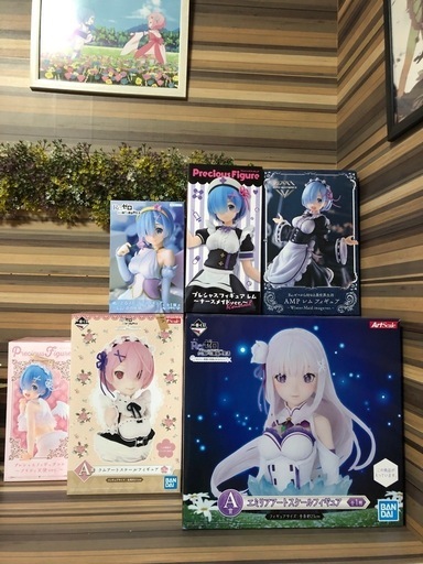 超激安！リゼロ　フィギュアまとめ売り