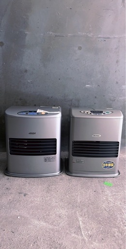 ファンヒーター二つ　新品未使用　長期保管品