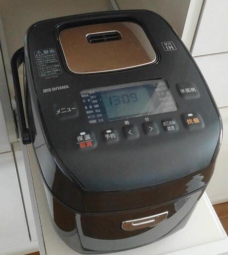 アイリスオーヤマ KRC-PD30-T 圧力IH炊飯器 0.5〜3合