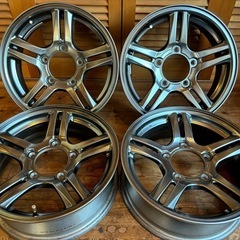 ☆ジムニー☆JB23ランドベンチャー☆軽量 ENKEI製 16×5.5J +22 5H
