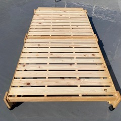 中井木工の折り畳みベッド（シングル）